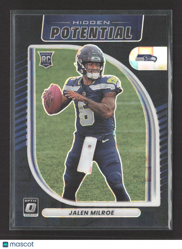 2025 Panini Donruss Optic Hidden Potential Jalen Milroe #14 RC 099/149