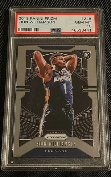 Zion Williamson 2019 Prizm PSA 10