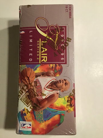 1995-96 Flair Hobby Basketball 🏀 Series 2 Box