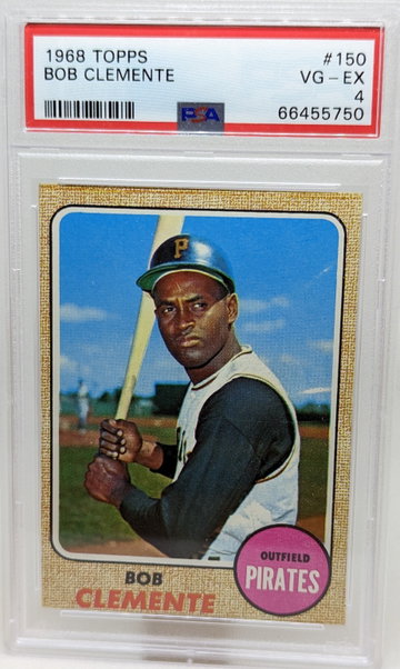 1968 Topps Roberto Bob Clemente #150 PSA 4 HOF