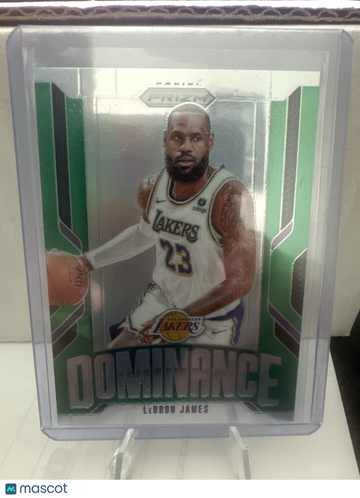 2024-25 Panini Prizm Dominance LeBron James Green