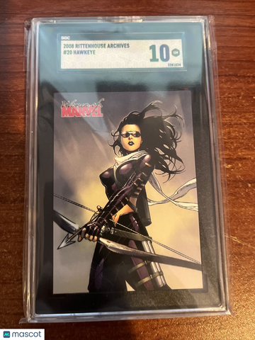 Women of Marvel Hawkeye #20 SGC 10
