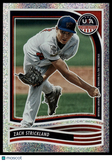 2024 Panini Stars & Stripes USA Baseball Zach Strickland #119 Opening Day