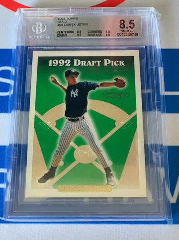 Derek Jeter Topps Gold #98