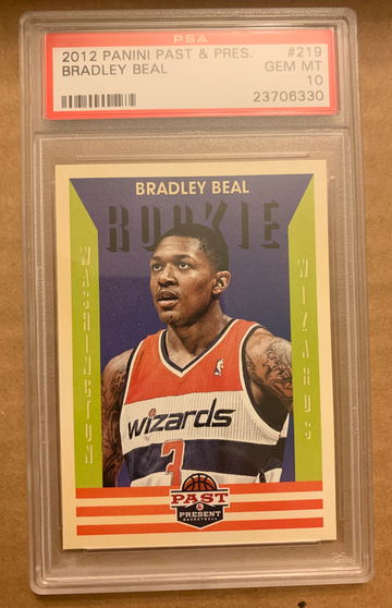 2012 past and present Bradley Beal psa 10