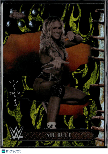 2025 Topps Chrome WWE Cactus Jack Sol Ruca #93
