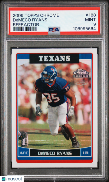 Demeco Ryans 2006 Topps Chrome #188 Special Edition Refractor