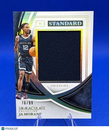 2024-25 Panini Immaculate Collection - The Standard Ja Morant #TST-JAM
