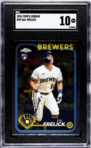2024 Topps Chrome Sal Frelick #39 RC SGC 10