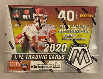 2020 Mosaic Football Mega Box (Reactive Green)