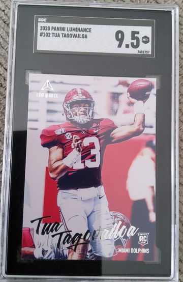 2020 Panini Luminance #102 Tua Tagovailoa 