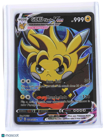 2023 Scarlet & Violet Goku Pikachu Vcos Holo Rare #16/55