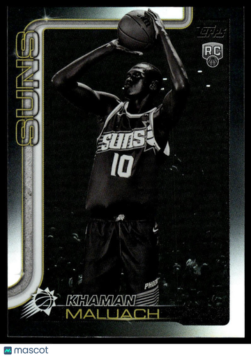 2025-26 Topps Khaman Maluach #210 Blackout RC