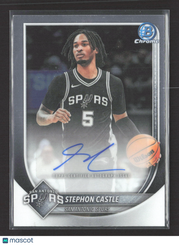 2025 Topps Bowman Chrome Stephon Castle #BCA-SC