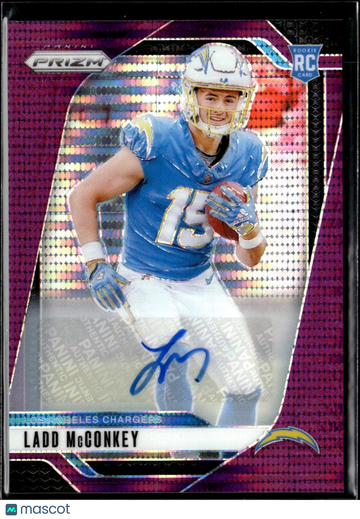 2024 Panini Prizm Ladd McConkey #365 Purple RC