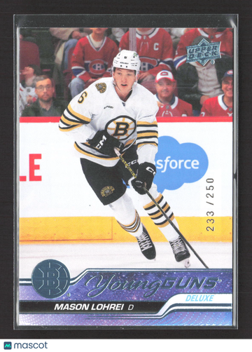 2024 Upper Deck Series 2 Young Guns Deluxe Mason Lohrei #497 /250