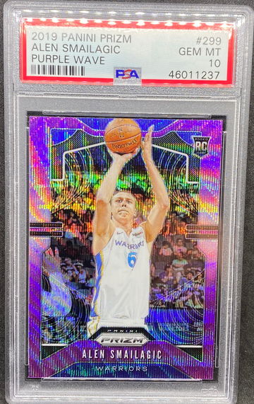Alen Smailagic purple Wave prizm