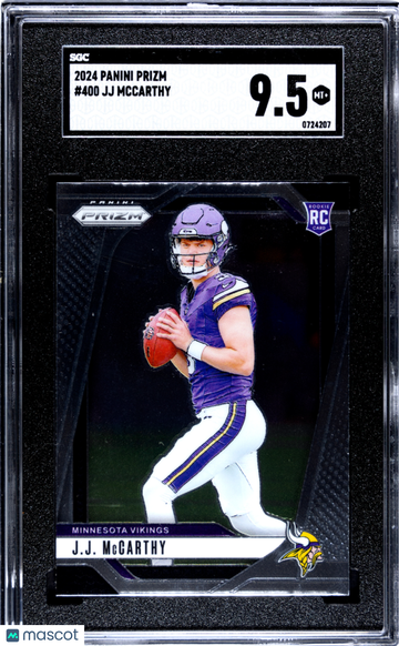 2024 Panini Prizm JJ Mccarthy #400 SGC 9.5