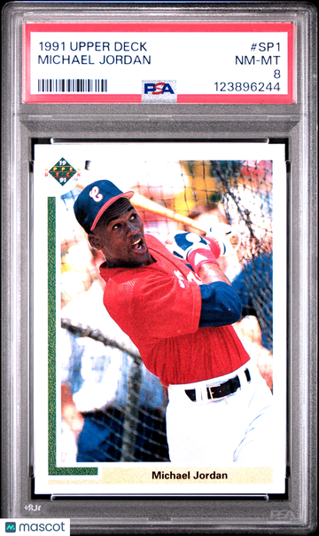 1991 Upper Deck Michael Jordan #SP1 PSA 8