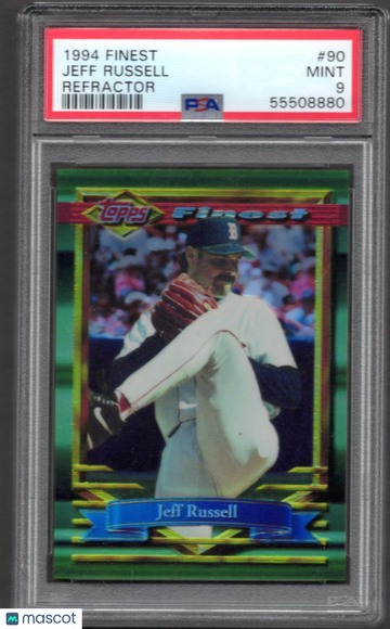 1994 Finest Jeff Russell #90 Refractor PSA 9