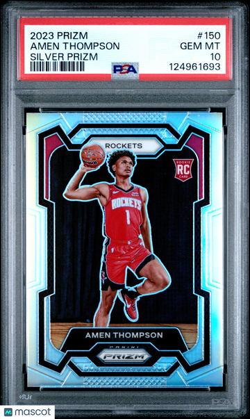2023 Panini Prizm Amen Thompson #150 Silver PSA 10