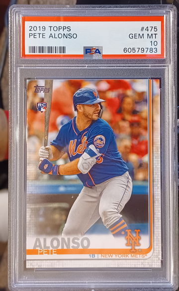 2019 Topps Pete Alonso #475 PSA 10 