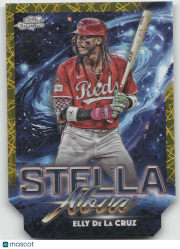 2025 Topps Chrome Stella Nova Elly De La Cruz #SN-3 Gold /50