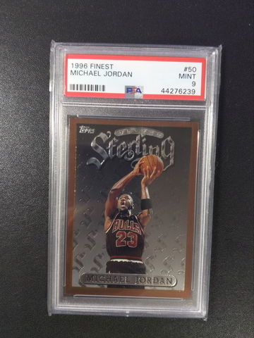 1996 Finest  #50  Michael Jordan  PSA 9