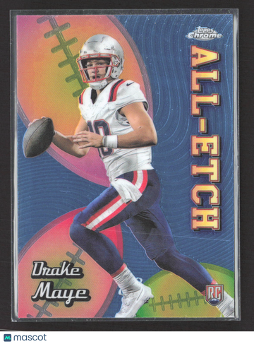 2024 Topps Chrome All-Etch Drake Maye #CAE-DM RC