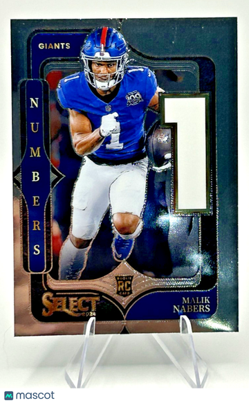 2024 Panini Select Malik Nabers #5 [Base] Rookie Insert