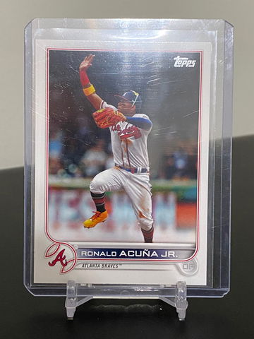 2022 Topps Series 1 Ronald Acuna Jr. #200 Super Short Print SSP