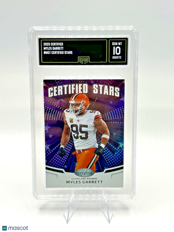 2025 Panini Certified Myles Garrett #CST-MGT [Base] Insert GMA 10