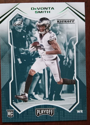 Devonta Smith green parallel RC