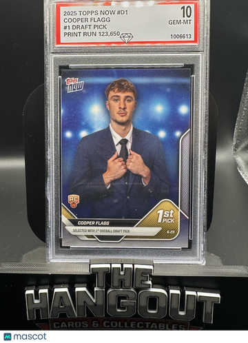2024 Topps Now Cooper Flagg #D1 RC