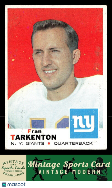 1969 Topps Fran Tarkenton #150