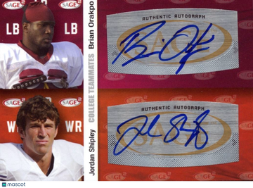 2010 Brian Orakpo Jordan Shipley Rookie
