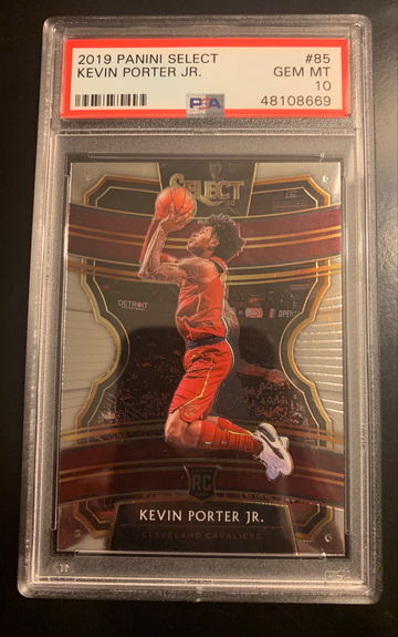 2019 Select Kevin Porter Jr. Psa 10 Concourse #85