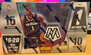 2019-20 Panini Mosaic Basketball FOTL Sealed Box