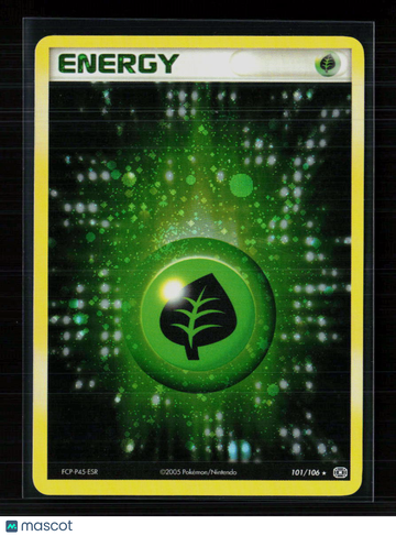 2005 EX Emerald Grass Energy Holo Rare #101/106