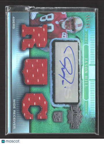 2007 Topps Triple Threads Jason Hill #138 Emerald /69 Relic RC Memorabilia