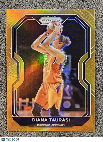 2021 Prizm WNBA Diana Taurasi #28 Orange /50 Color Match