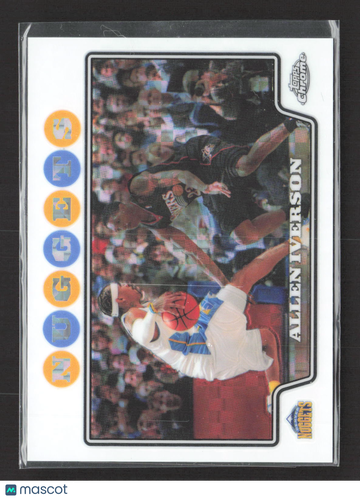 2008 Topps Chrome Allen Iverson #3 X-Fractor
