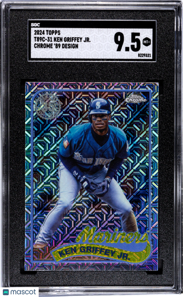 2024 Topps Ken Griffey JR. #T89C-31 Chrome '89 Design SGC 9.5