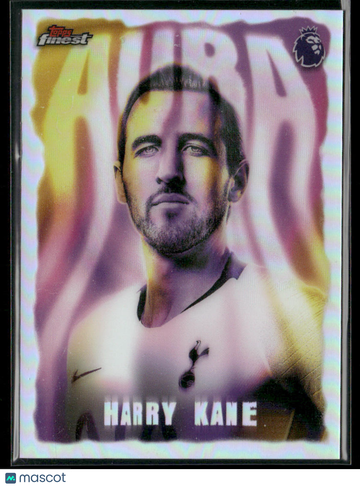 2026 Topps Finest Premier League Aura Harry Kane #AU-19 SSP
