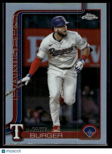 2025 Topps Chrome Update Jake Burger #USC37 Refractors