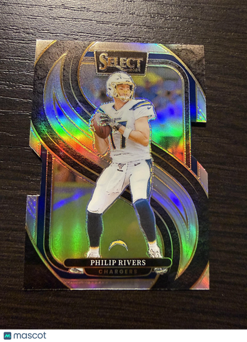 2024 Panini Select Philip Rivers #187 Silver Prizm Die Cut