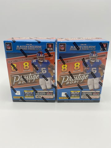 2021 Prestige Football Blaster Lot of 2