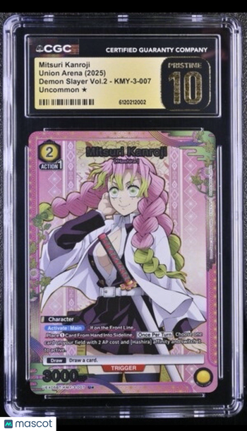 UEX05BT: Demon Slayer: Kimetsu no Yaiba Vol.2 Mitsuri Kanroji Foil U* 1st Edition 10 #UEX05BT/KMY-3-007