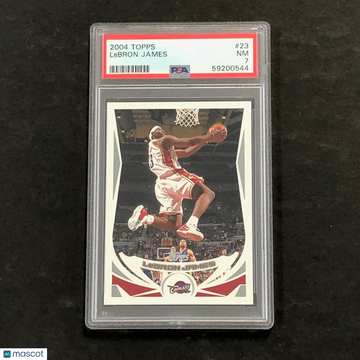2004 Topps LeBron James #23 PSA 7