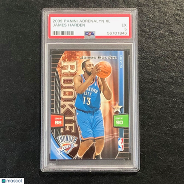 2009 Panini Adrenalyn XL James Harden PSA 5